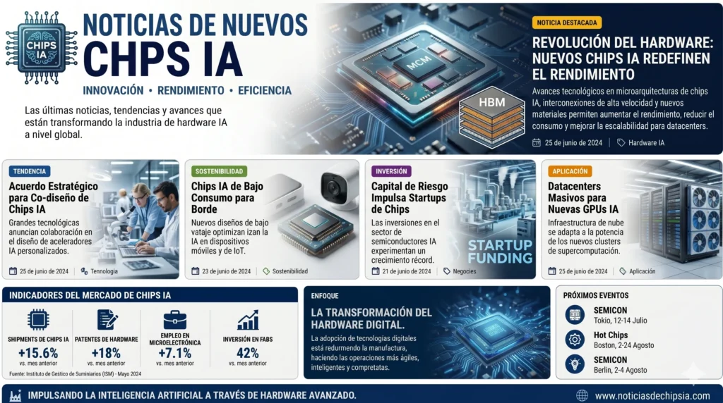 🤖🧠 Noticias de Nuevos Chips de Inteligencia Artificial: La Carrera Tecnológica que Está Revolucionando el Mundo en 2026
